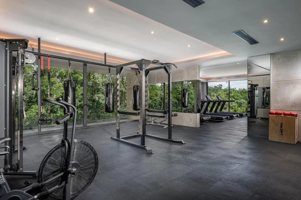 Spacious 2 Bedroom Apartment 10 min From Tulum Ruins Yoga Corner Gym Spa Access Free Shuttle to the Beach Club
