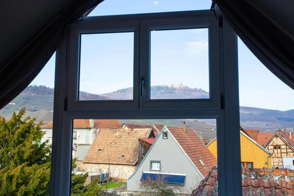 Gîte La Rodernelle - Sauna privatif - Climatisation - Vue sur le Château du Haut Kœnigsbourg