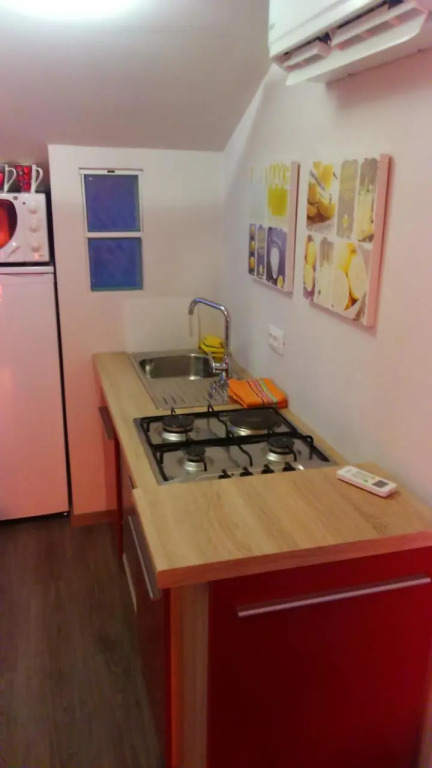 Orange Cube Apartment