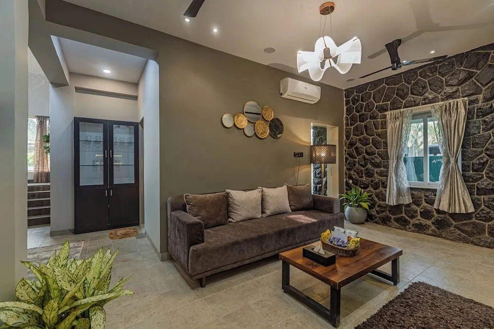 ELIVAAS Moonlit retreat 3 BHK with Pool
