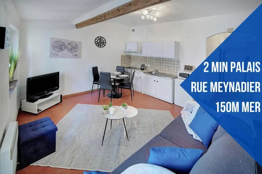 Le Jos - 2min palais-100m mer-Verrière Cote d'Azur