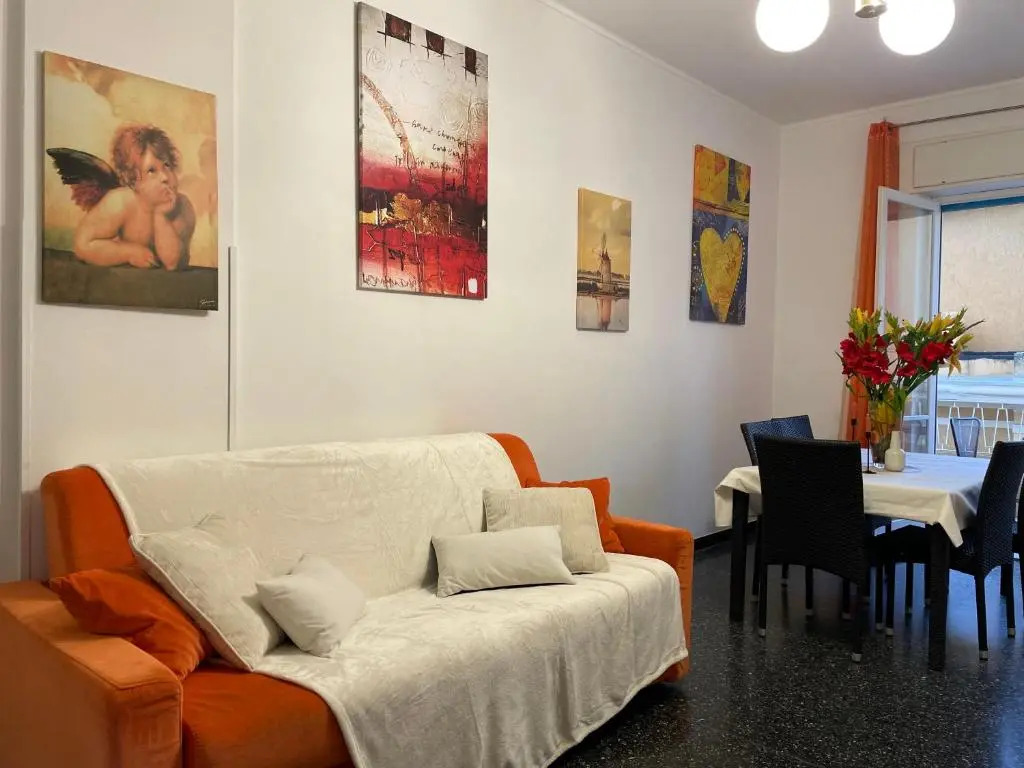 [Alassio City Center] 4 Rooms - 100 meters from the sea