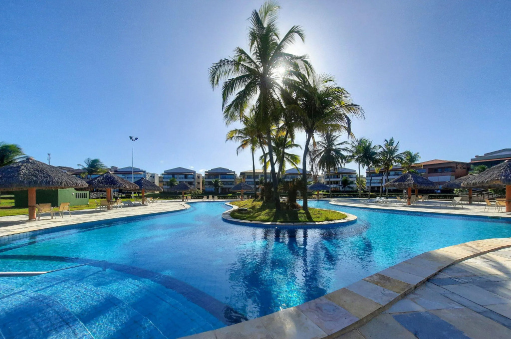 Aquaville 2 Suítes c/Varanda Pé na Areia 5 Pessoas