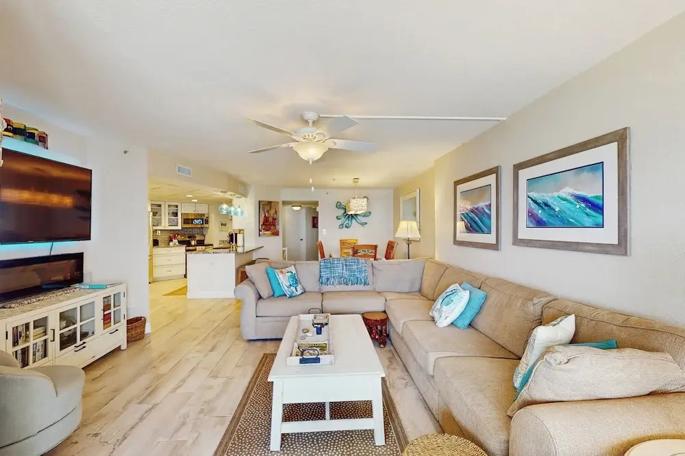 Ocean-view Balcony, Pool! New Smyrna Beach Escape