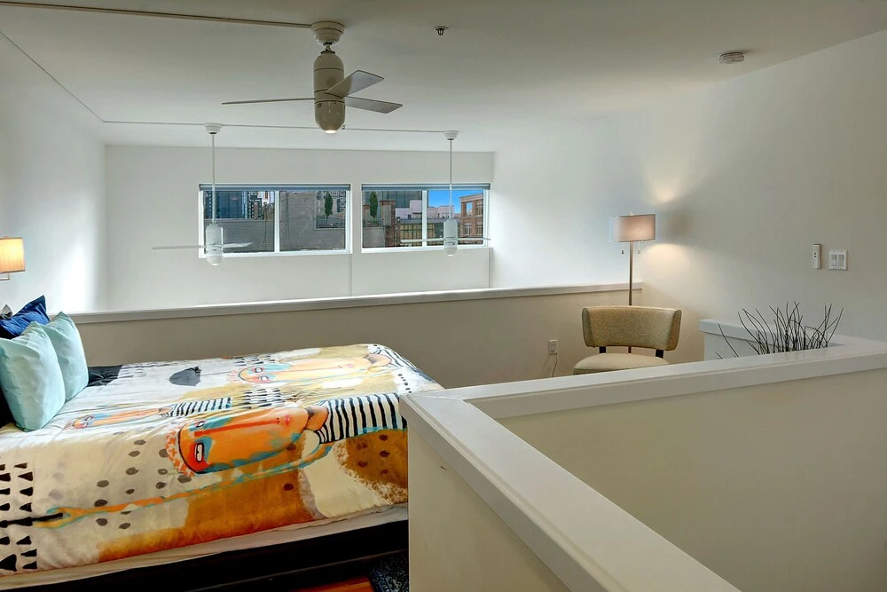 Belltown Court Loft Penthouse - One Bedroom Apartment with Balcony