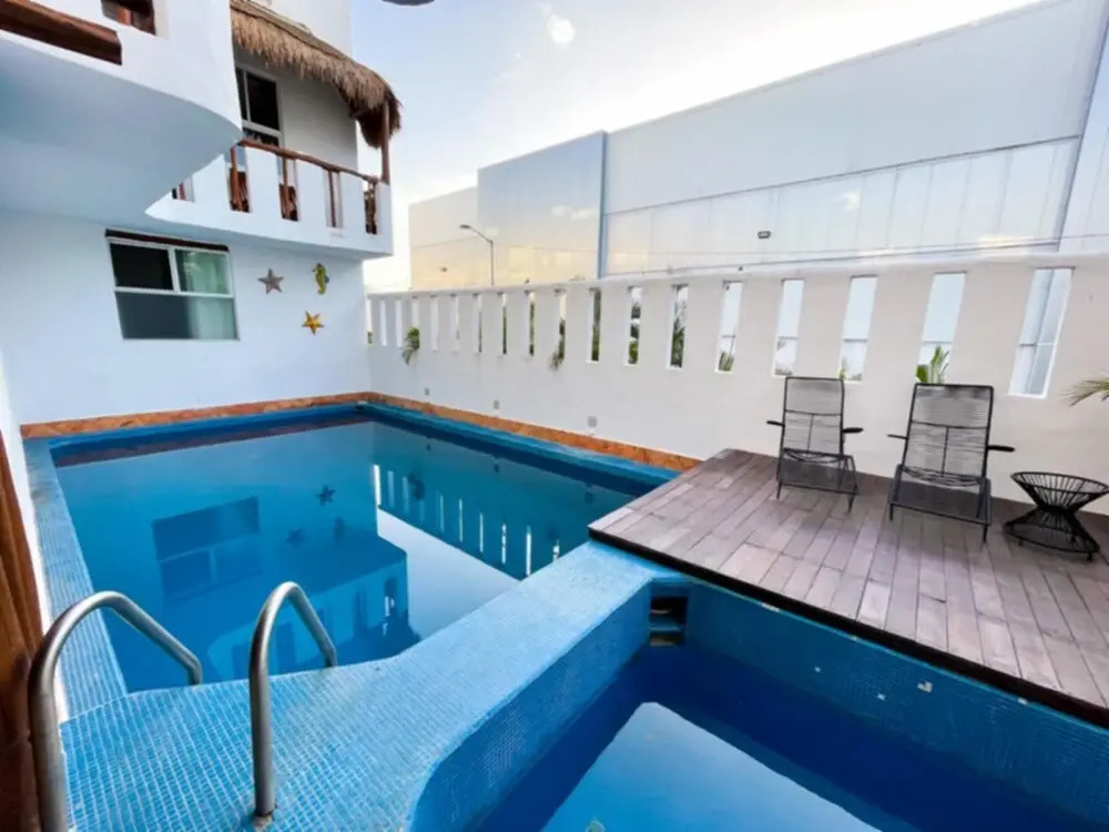 Mexico Playa del Carmen Las Palmas - PDC Giovanni P4 2 Bd 1 5 Bath Balcony