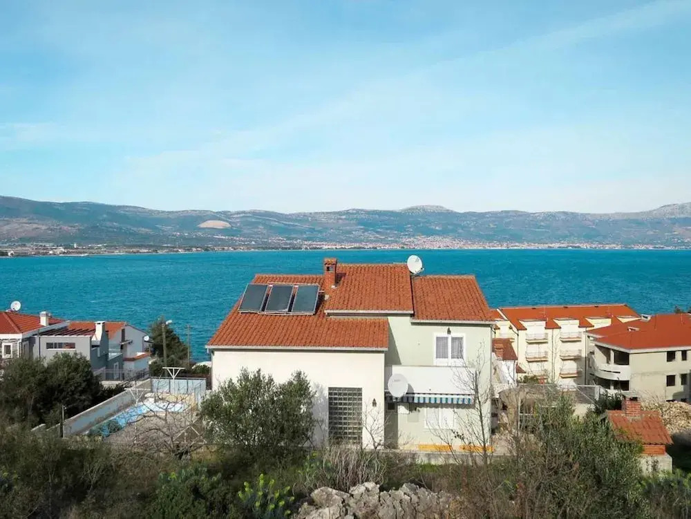 Sea-View Apartments with Pool, Terrace, and Outdoor Lounge in Scenic Čiovo Island