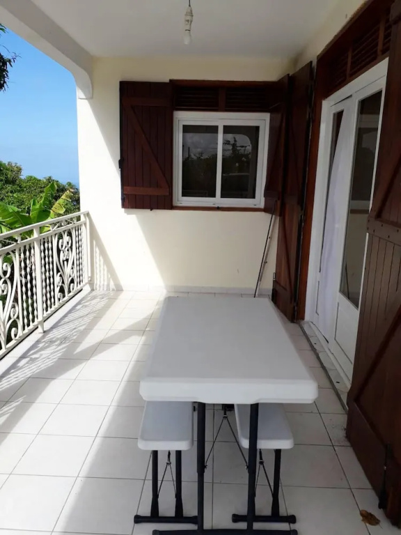 House with 3 Bedrooms in Vieux-Habitants, with Wonderful Sea View, Terrace And Wifi - 20 Km From the Beach