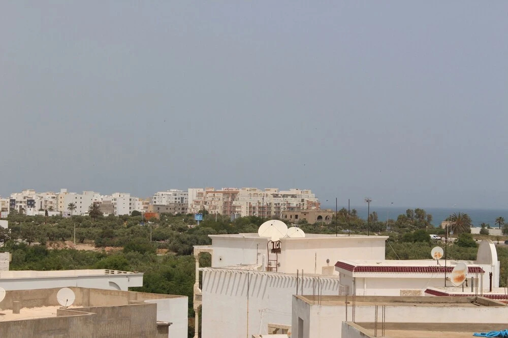 Apartment With 2 Rooms in Sousse, With Wonderful sea View, Balcony and