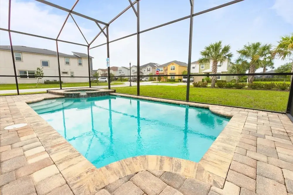 Spacious 6-bedroom Home With Private Pool & Spa in Solara Resort Just 7 Miles to Disney!