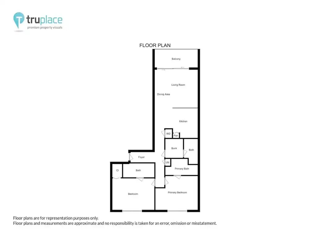 Shores of Panama 1704 - 2 Bedroom + Bunk Room . Updated! Res. Parking 2 Condo by RedAwning