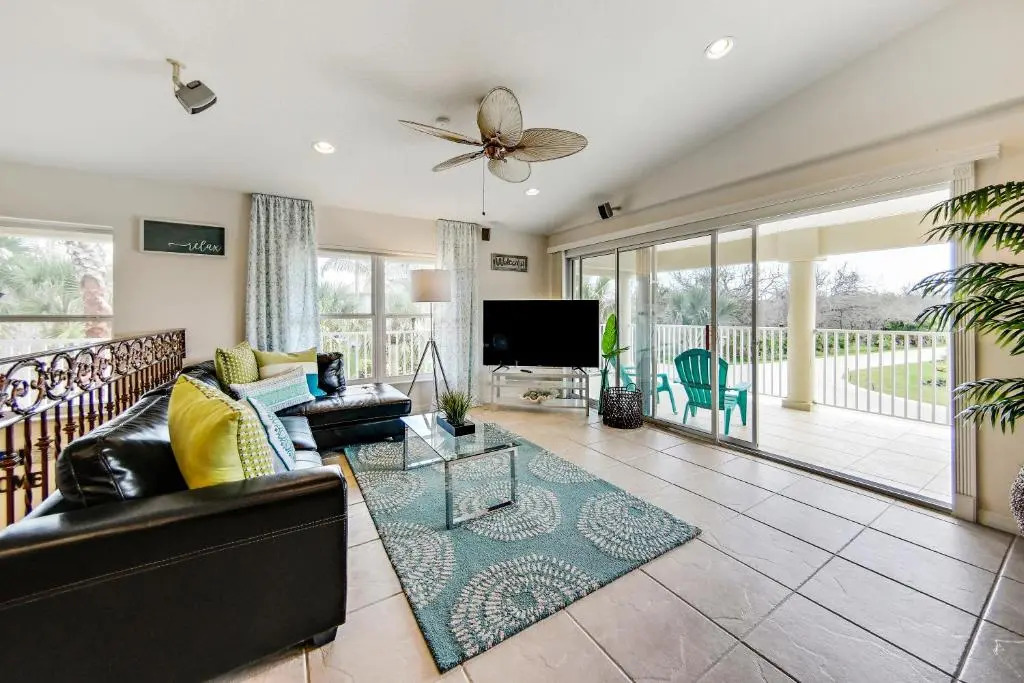 Oasis by the Sea Beach Front Community - Luxurious Pool Spa Home with Waterfall - Sleeps 10 - Come