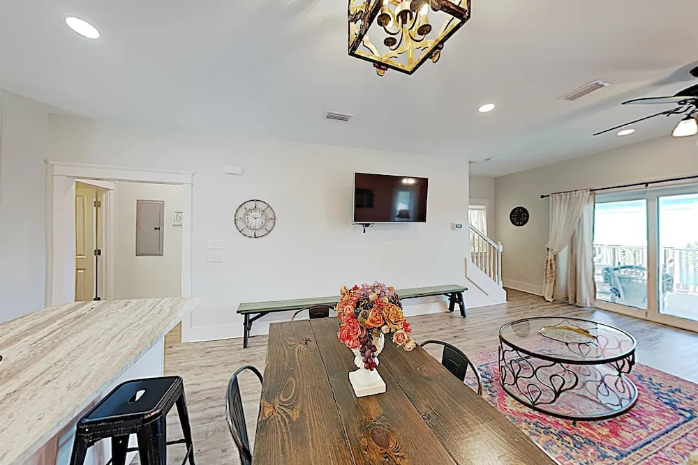 New Listing! Lagoon-front W/ Pool, Deck 2 Bedroom Townhouse