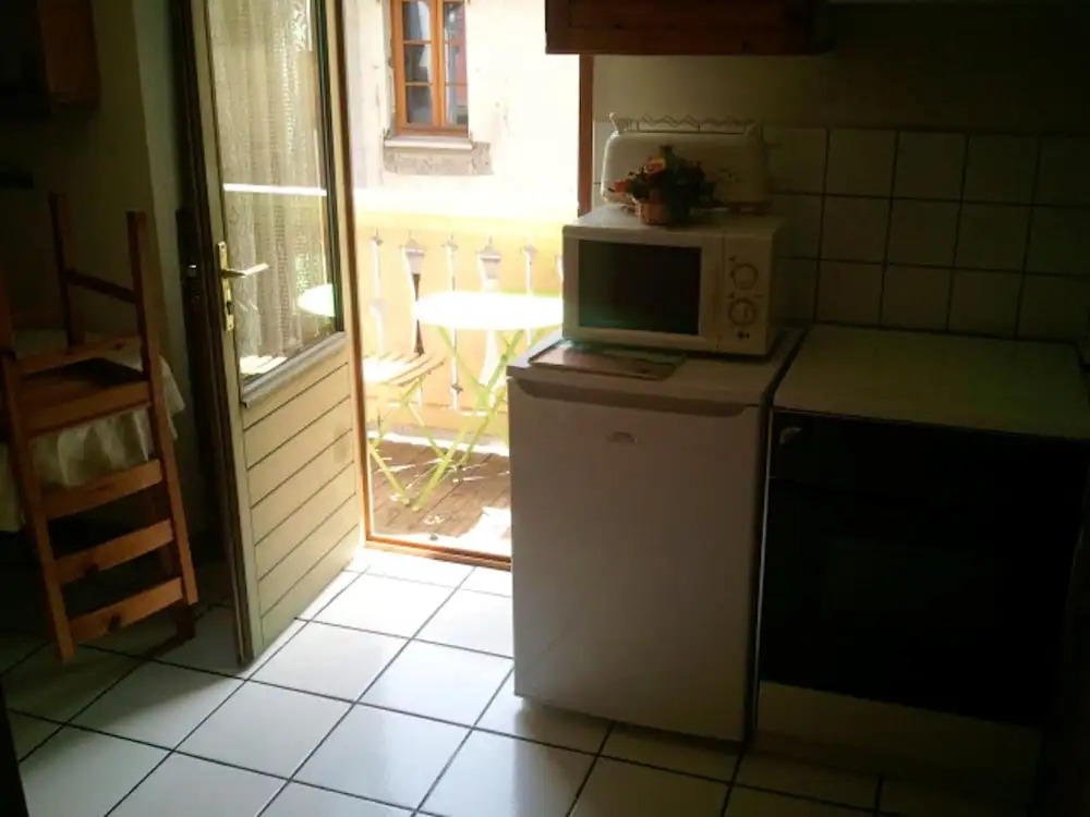Studio in Saint-gervais-les-bains, With Wonderful Mountain View and Furnished Balcony