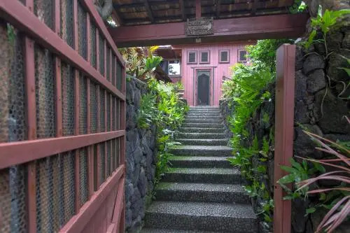The Bali House and Cottage at Kehena Beach Hawaii