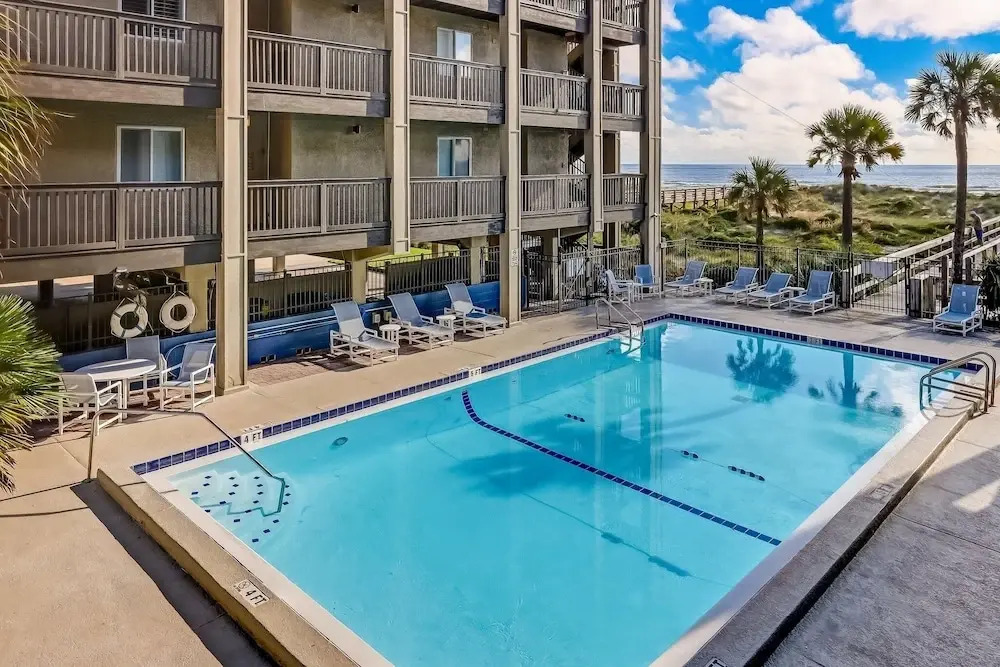 Ocean View Condo Steps Away from Beach, Access to Salt Water Pool by RedAwning