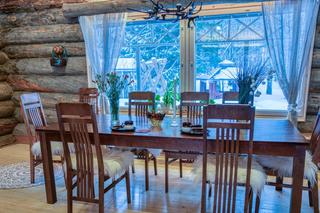 A room  in a Lapland House of Dreams