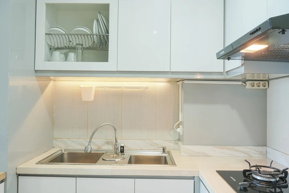 Fully Furnished with Comfortable Design 2BR Harco Mangga Besar Apartment