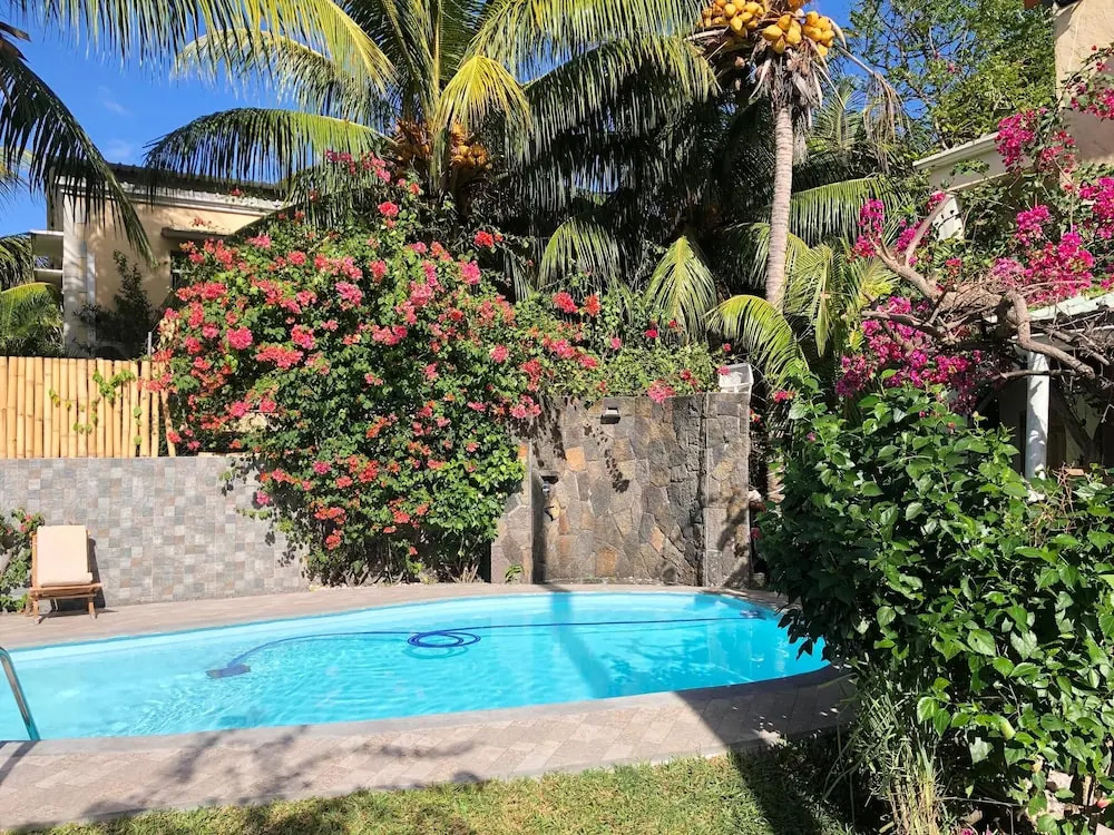 Villa With 3 Bedrooms in Grande Riviere Noire, With Wonderful Mountain View, Private Pool, Enclosed Garden - 1 km From the Beach