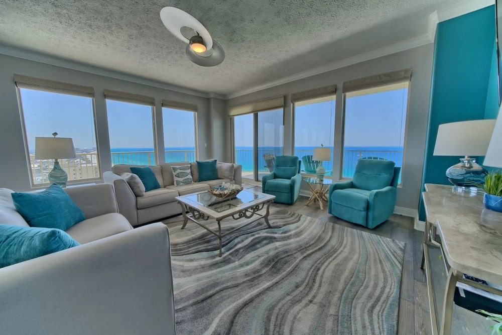 Calming Beachfront Condo with Oversized Balcony Facing the Gulf - Unit 2101 by RedAwning
