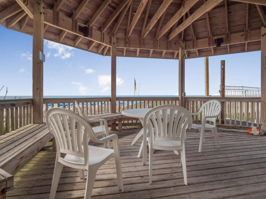 Beach Condo Destination in Orange Beach With Pool Gazebo and White Sands