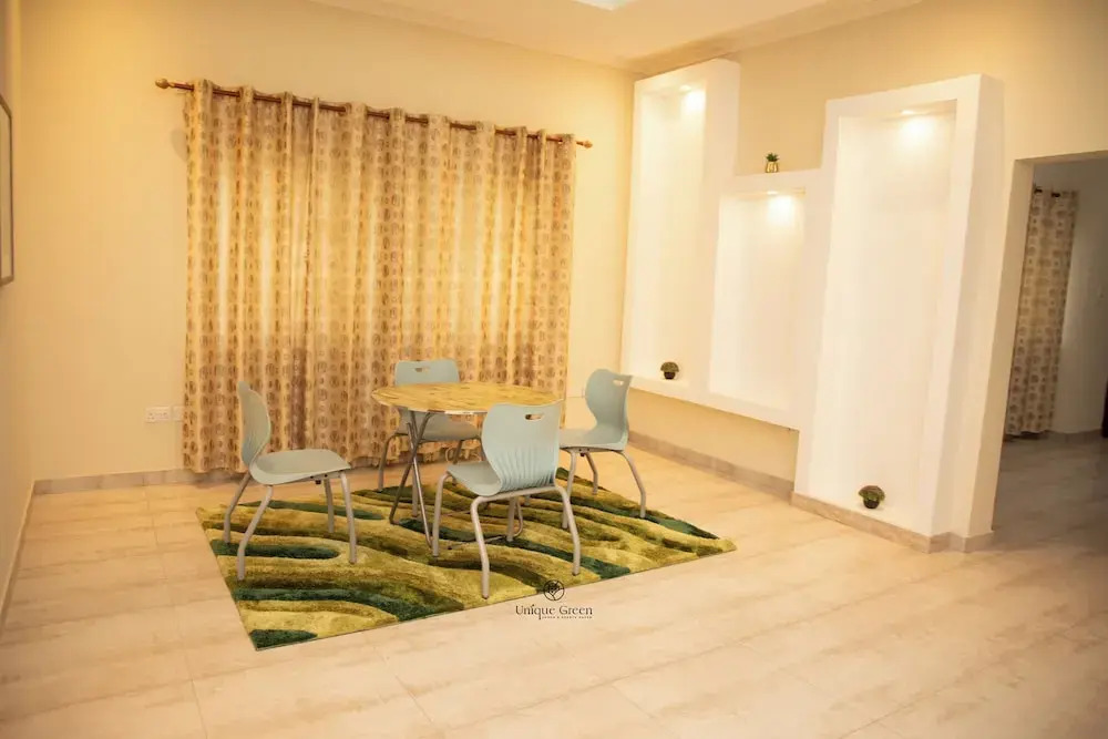 Unique Green Lodge