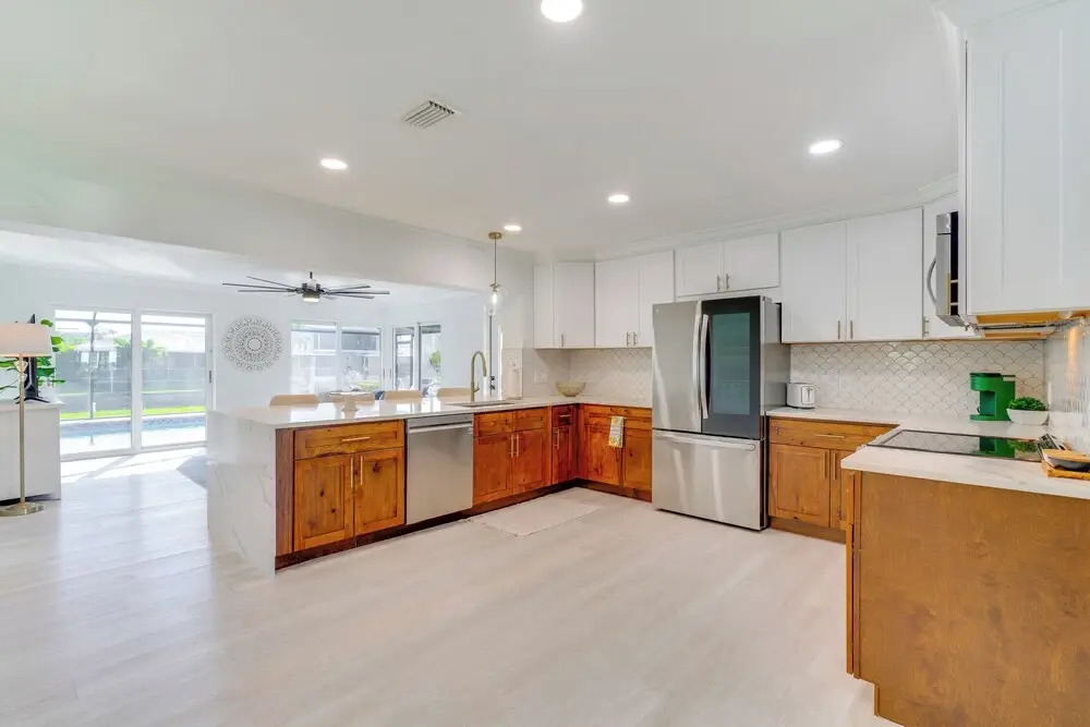 Canal Access! Pet-friendly Cape Coral Group Escape