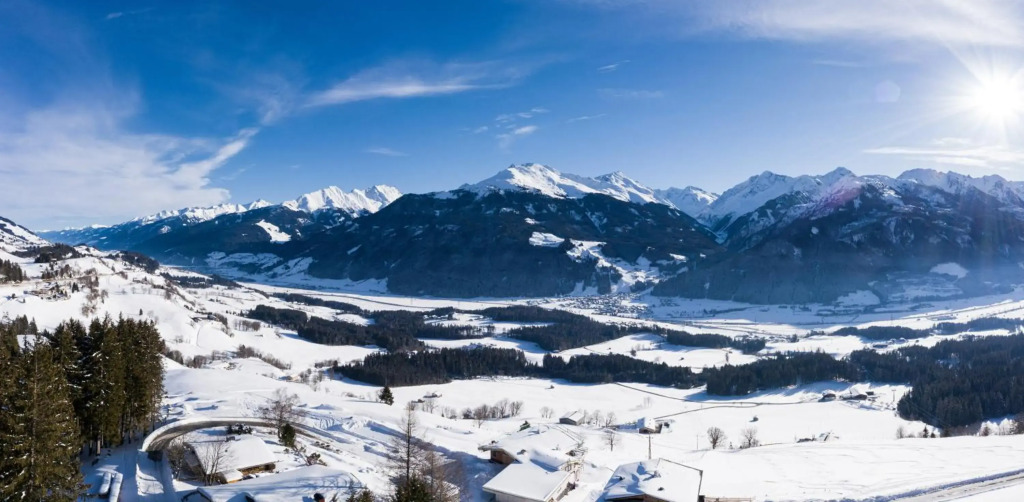 Ski in - Ski out Panoramaferienhaus Breitmoos neben Mittelstation