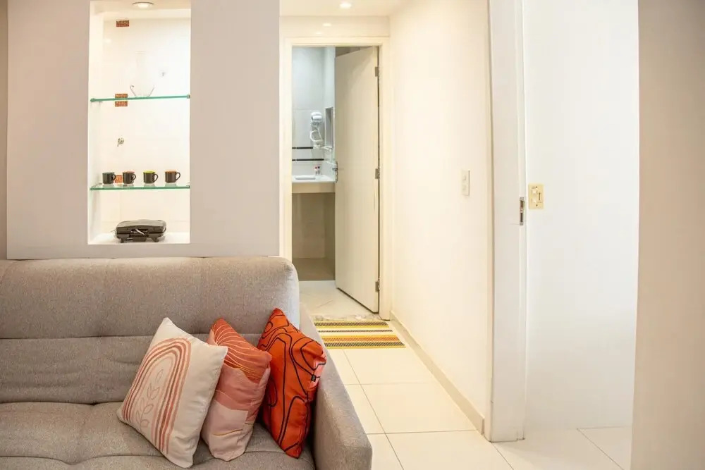 Apartment in Copacabana for up to 3 People 50m From the Beach Cavirio Jc1226