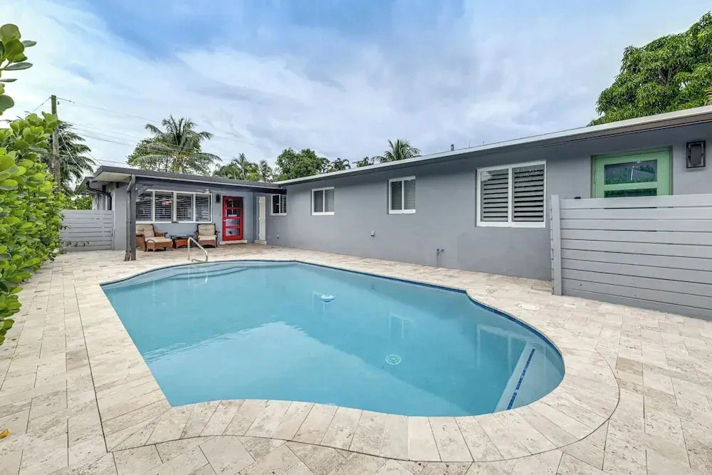 Walkable Island City Oasis w/ Private Heated Pool