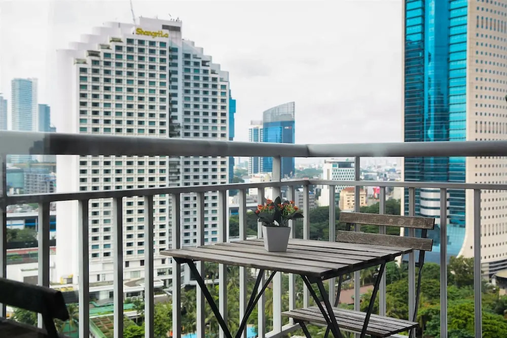Comfy 2BR Sudirman Park Apartment at Central Area