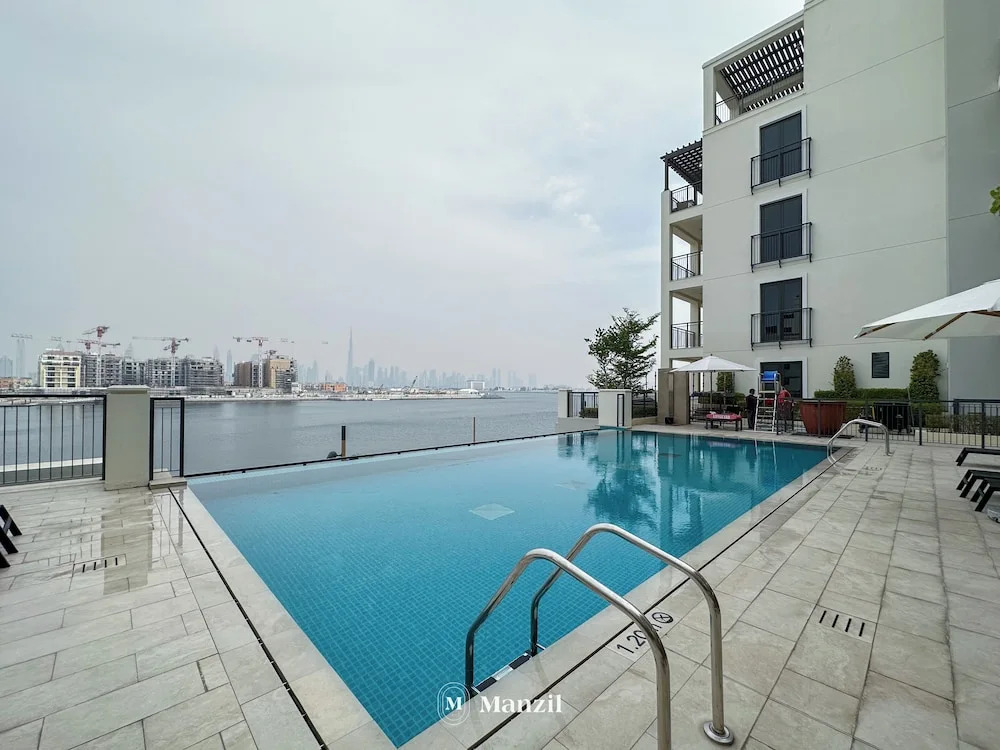 Manzil - 1BR | Near La Mer Beach | Pool & Sea View