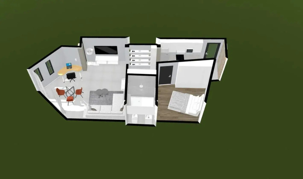 Modern 1-bedroom near Grove Mall and Lady Pohamba AirBnB