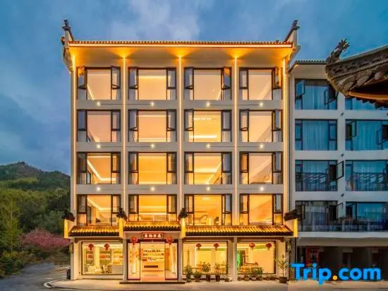 Moyun·Huating History Hui-style 180° view designer light luxury art holiday home