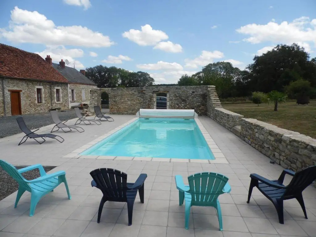 Charmant Gîte en Brenne avec Jardin, Piscine Partagée et Proximité Sentiers de Randonnée - FR-1-591-99