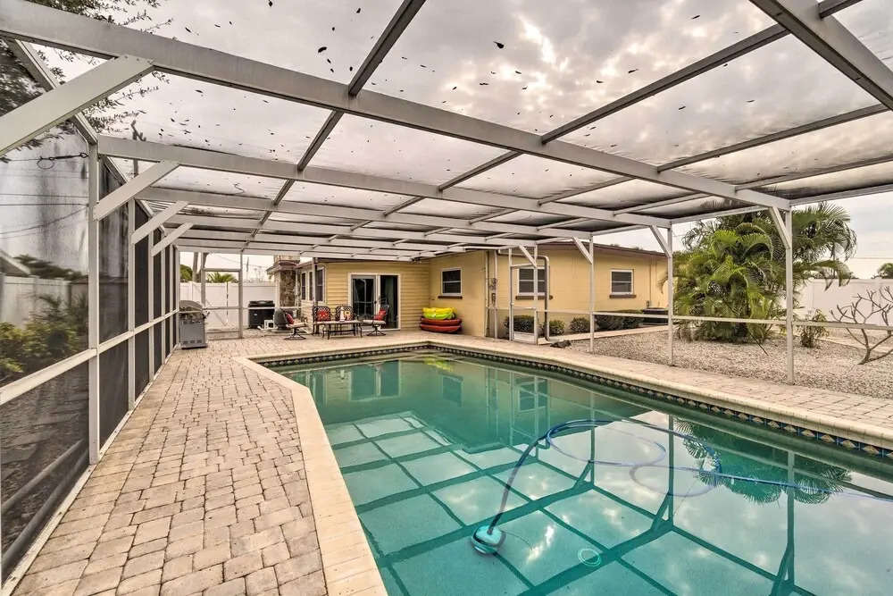 Home w/ Dock, Pool, Kayaks: Walk to Palma Sola Bay
