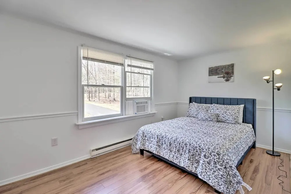 Sleek Albrightsville Home w/ Deck, Game Room