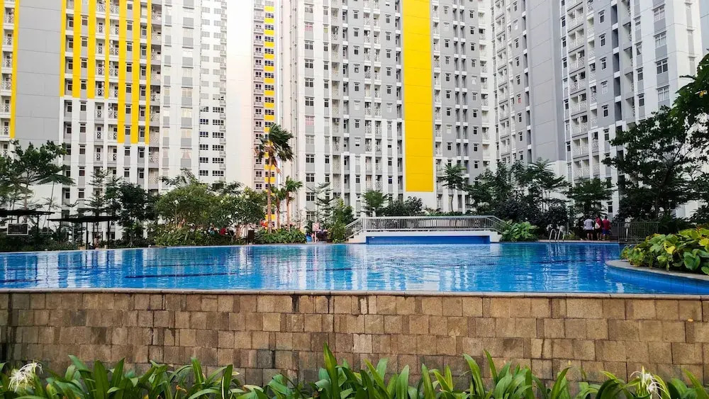 Minimalist Studio Room at The Springlake Apartment Sumarecon Bekasi