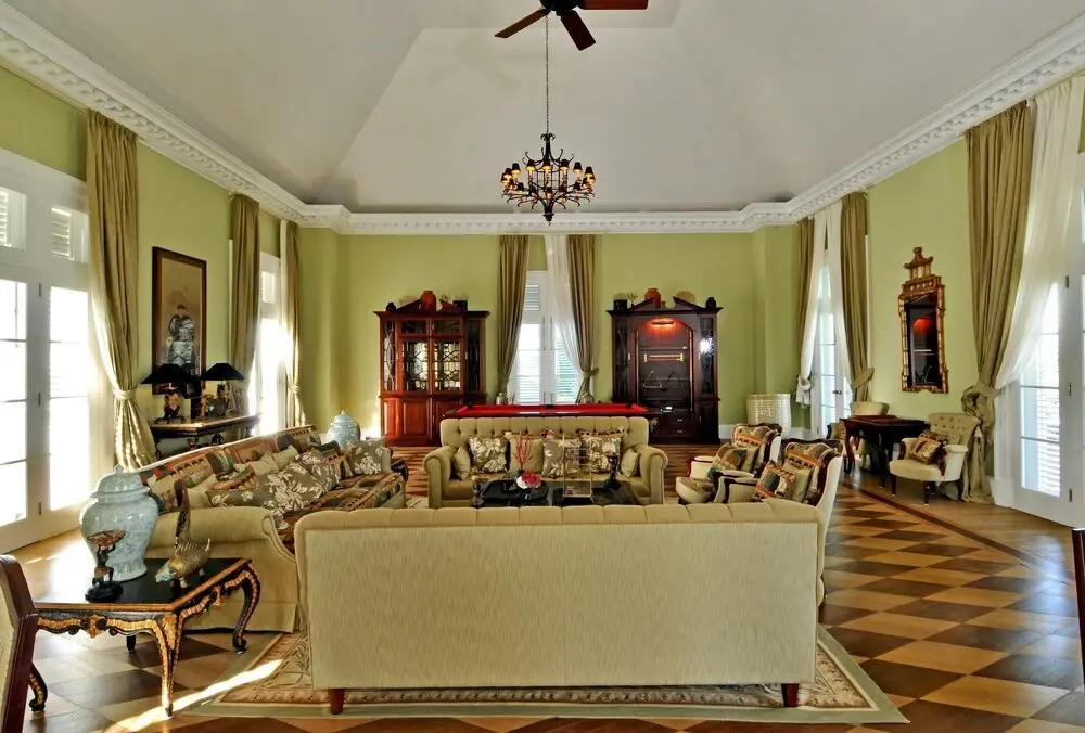 Luxury 9-bedroom Ocean and Golf Front Mansion With Full Service Staff in Exclusive Resort
