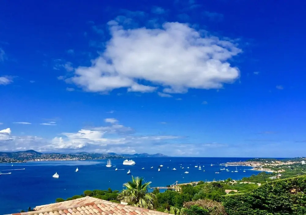 Villa with Magic view of Bay of Saint Tropez