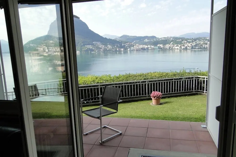 Lugano With Panorama