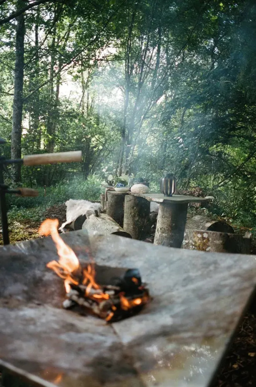Off-grid Cork Cabin With It's Own Island