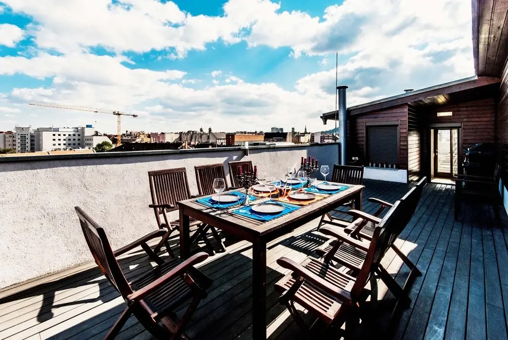 Rooftop 3 Bedroom Apartment Roof Terrace