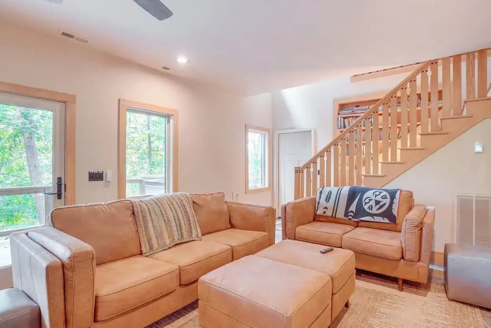 Modern Nellysford Getaway w/ View: Deck & Fire Pit