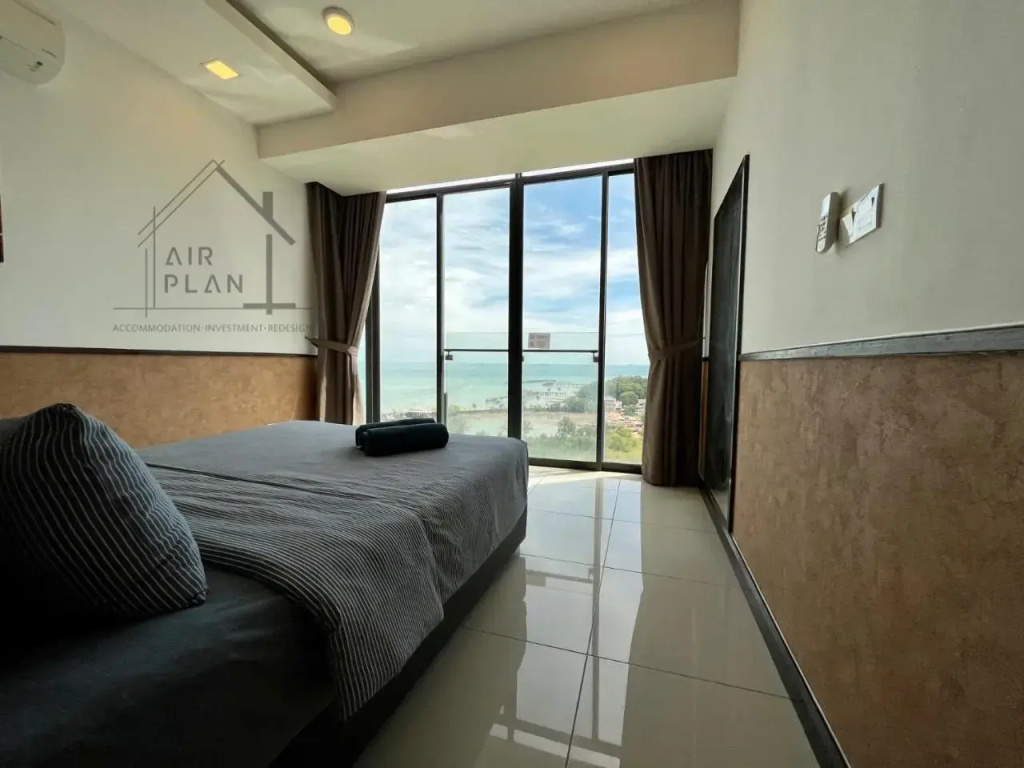 PD D’Wharf Amazing Seaview Suite 9 (Up to 6 Pax)