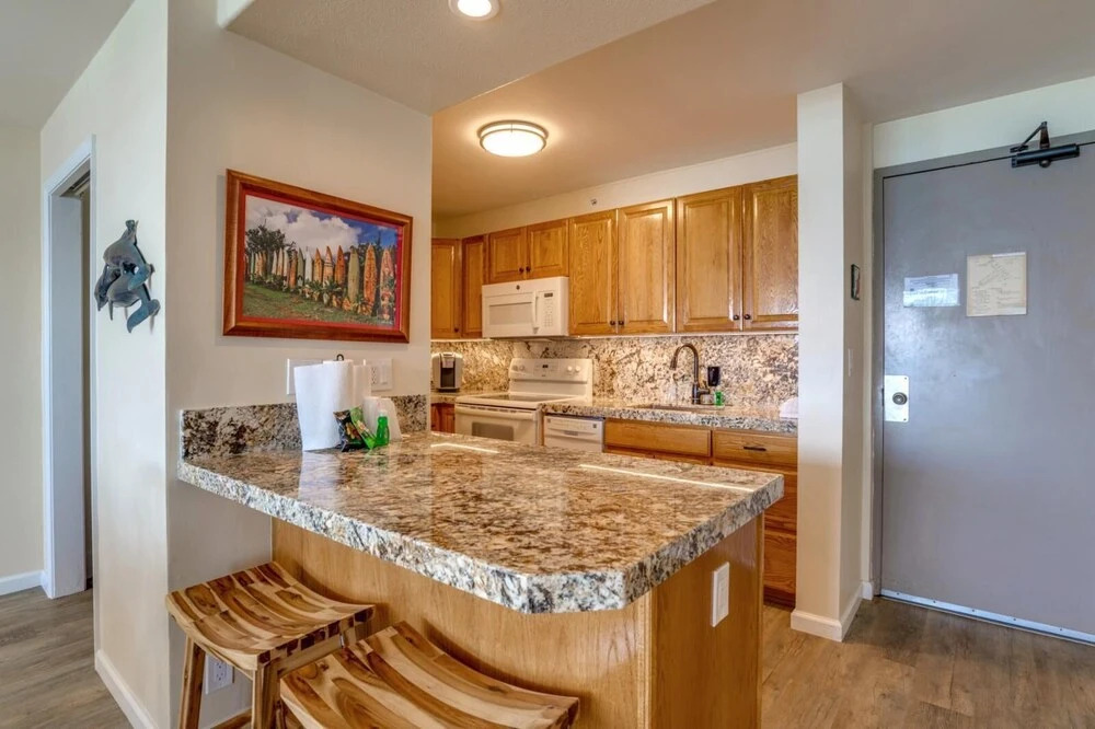 K B M Resorts- Vir-1204 Twelfth Floor Condo With Ocean Front Views on Kahana Bay