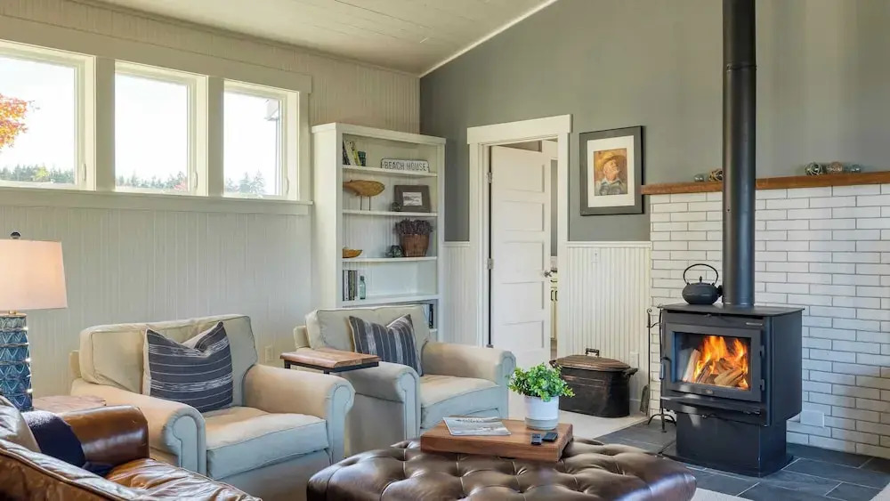 3-home Coastal Retreat w/ Sauna, Firepit & Greenhouse Seabright Haven by Avantstay