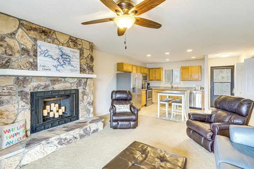 Lakefront Osage Beach Condo: Main Channel View!