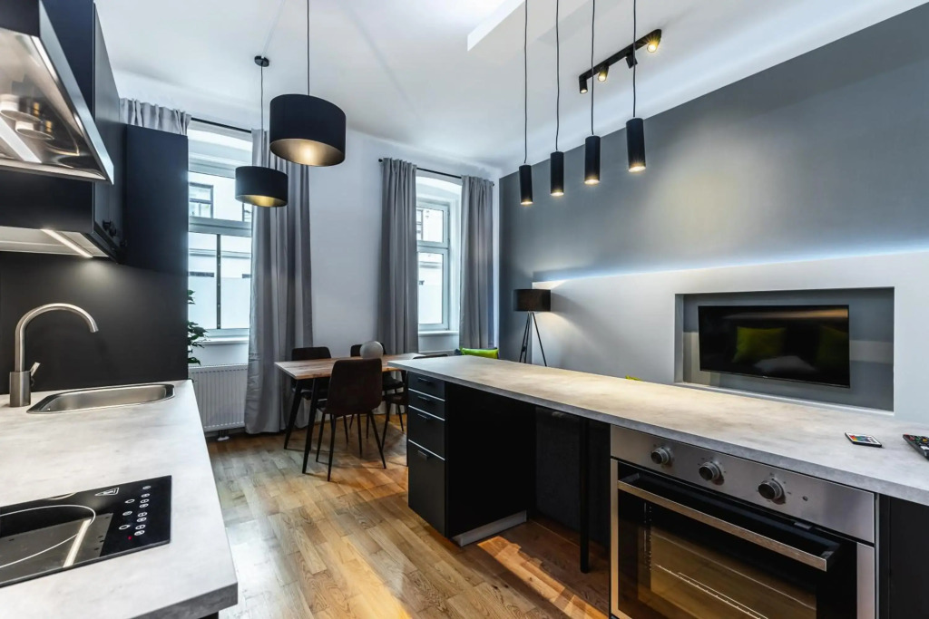 Authentic and stylish apartment in calm district area
