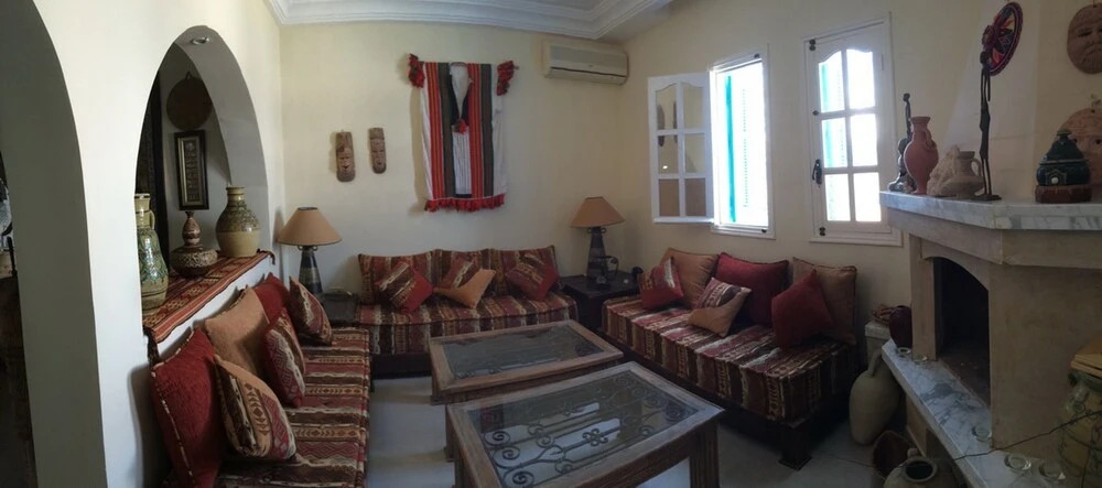 Villa With 4 Bedrooms in Djerba Island, With Wonderful sea View, Priva